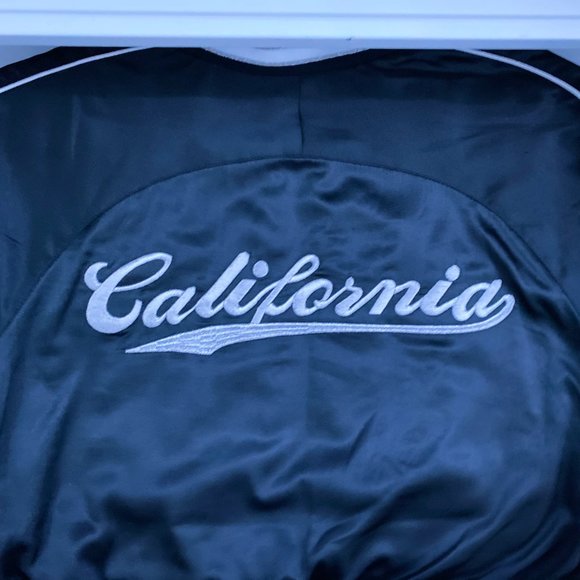 Forever 21 Quilted Satin Bomber Jacket - Picture 3 of 7